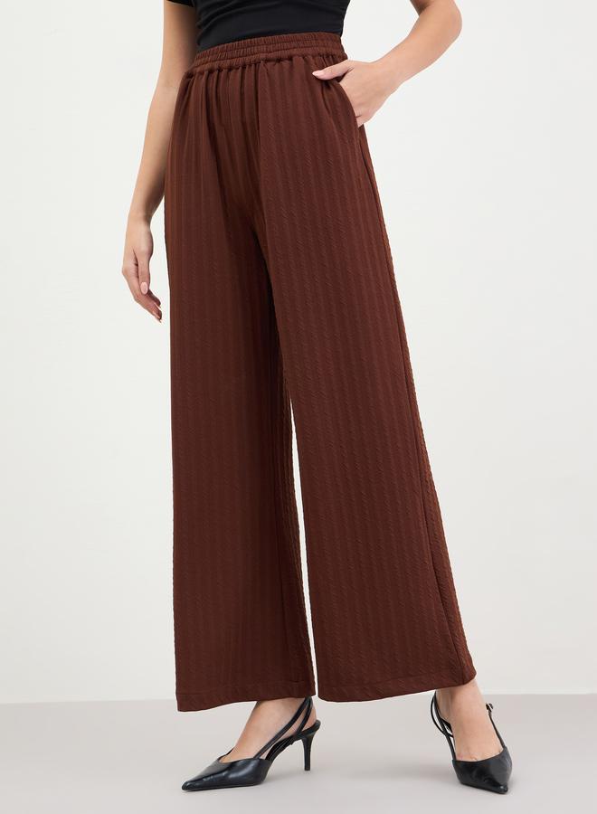 ستايلي بنطال بأرجل واسعة - Image 1